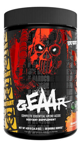 Aminoácidos Eeas Mutant Geaar Electrolitos 30 Servicios Sabor Orange Rush