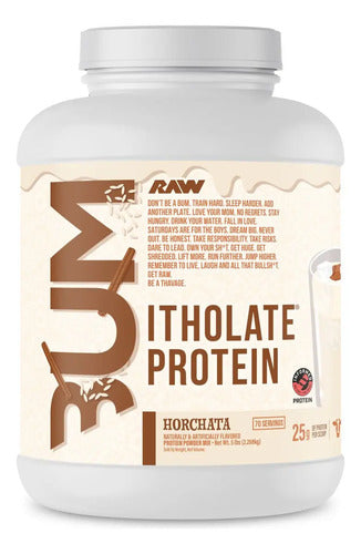 Proteina Raw Cbum Itholate 5lb Sabor Horchata