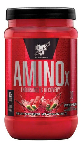 Suplemento En Polvo Bsn Endurance And Recovery Aminoácidos De Aminox Sabor Sandía X 435g