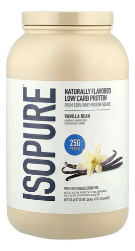 Isopure Low Carb Protein 3 Libras Vainilla