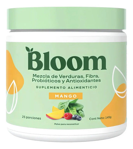 Preentreno Vegano Sin Gluten Mango Bloom 145g 25 Porciones