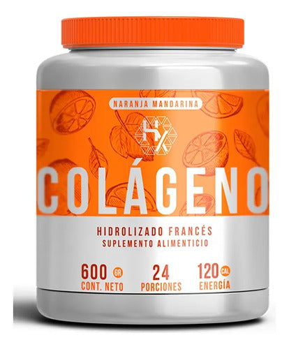 Colágeno Hidrolizado Holix Lab 600g Sabor Naranja Piel Cabello Uñas