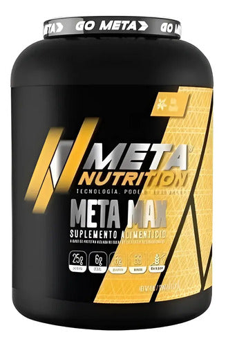 Proteina Meta Nutrition Meta Max Aislada 4 Lb Los Sabo Cookies And Cream