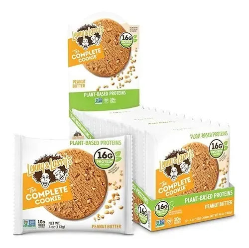Galleta De Proteína Lenny & Larry's Sabor Peanut Butter Pack 12