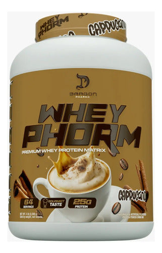 Proteina Dragon Pharma Whey Phorm 5 Lbs Sabor Cappuccino