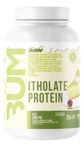 Raw Nutrition Cbum Itholate Protein 2 Lbs 775 Gr 25 Servicios Sabor Key Lime Pie