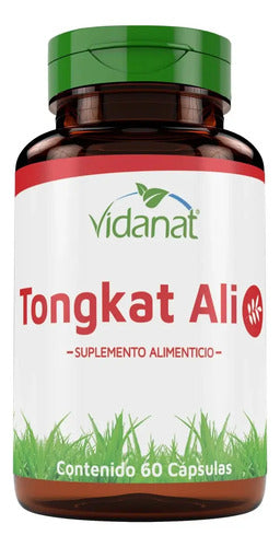 Vidanat Tongkat Ali 60 Cápsulas Energía Y Potencia Sin Sabor