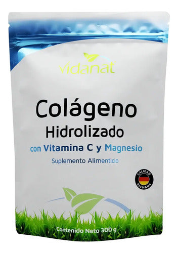 Colágeno Hidrolizado Vitamina C Y Magnesio De Vidanat Sabor Sin Sabor