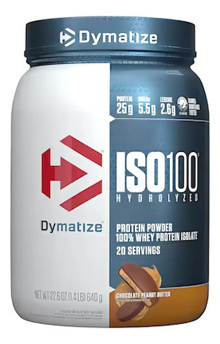 Proteina Iso 100 Hidrolizada Dymatize 650gr Chocolate Peanut Chocolate Peanut Butter