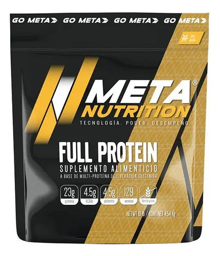 Proteina Meta Nutrition Full Protein 10 Libras 129 Porciones Sabor Pastel De Chocolate Torta De Chocolate