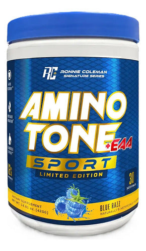 Aminoácidos Esenciales Eaa Ronnie Coleman Polvo Blue Razz 420g 30 Porciones
