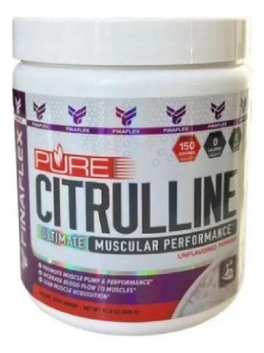 Finaflex Citrulina Malato 150 Servicios 300 Gramos Sabor Sin Sabor
