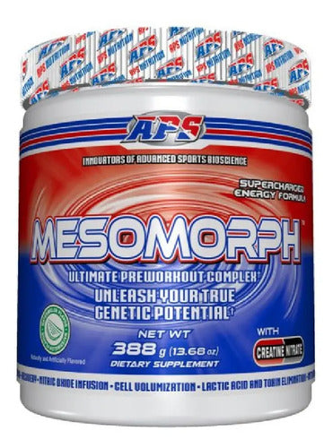 Botella Aps Mesomorph 25 Serv Sabor Limonada Rosa En Polvo