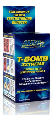 Vitaminas Mhp T Bomb 3xtreme 168 Tabletas Testo Sabor Capsulas