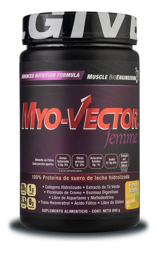 Proteína Myo-vector Femme 840g 30 Servicios Sabor Chocolate