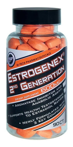 Hi Tech Pharmaceuticals Estrogenex Testosterona 90 Capsulas Sabor Sin Sabor