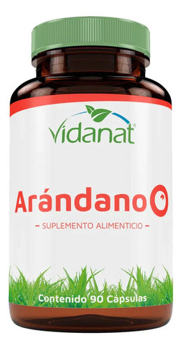 Arándano 90 Cápsulas Vidanat Sabor Sin Sabor