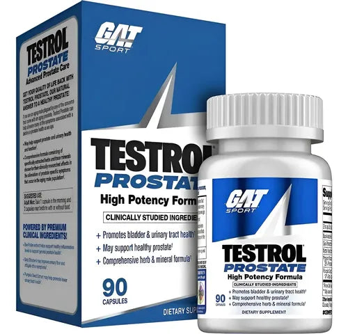 Gat Testrol Prostate 90 Capsulas Testosterona Sin Sabor