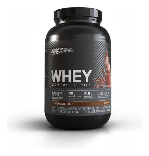 Whey Protein Gourmet 100% 900 G Optimum Nutrition Sabor A Chocolate