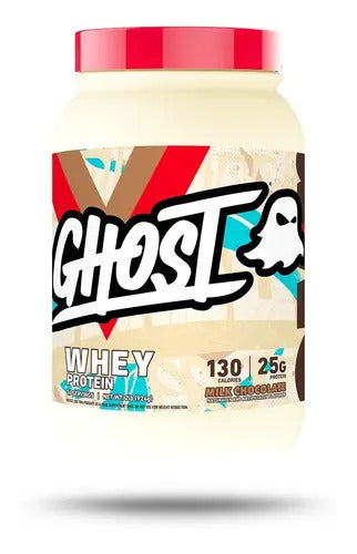 Proteina Ghost Whey 2 Lbs 26 Serv Sabor Milk Chocolate Chocolate Con Leche