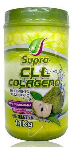 Cll Colágeno Hidrolizado Guanabana 1.1 Kg Supra