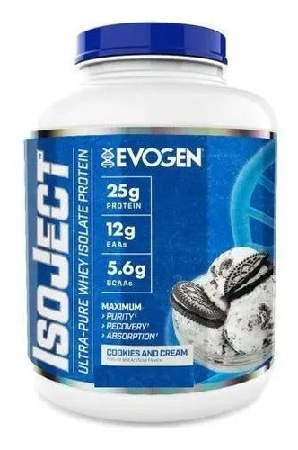 Evogen Isoject Whey 4 Libras Sabor Cookies And Cream