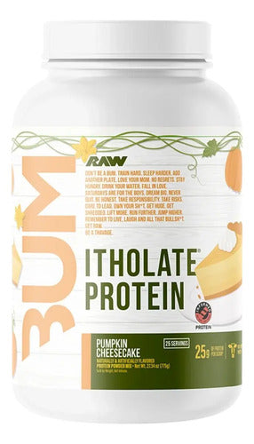 Raw Nutrition Cbum Itholate Protein 2 Lbs 775 Gr 25 Servicios Sabor Pumpkin Cheesecake