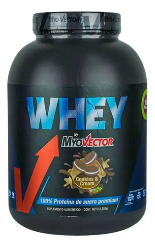 Proteina Myo Vector Whey 5 Lbs 74 Porciones Sabor Cookies And Cream