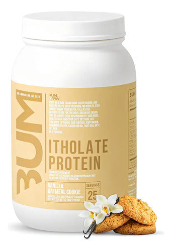 Proteina Isolatada Cbum Raw Nutrition 1.72 Lbs Todo Sabor Sabor Vainilla Oatmeal Cookie