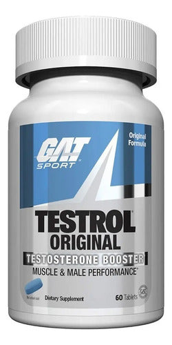 Suplemento Testosterona Gat Sport Testrol 60 Comprimidos Aumenta Masa Muscular