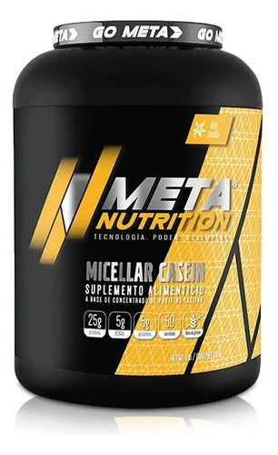Proteina Meta Nutrition Micellar Casein 4 Lb - 50 Porciones Sabor Vainilla