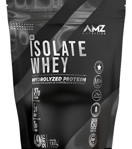 Proteína Amz Isolate Whey En Polvo De Plátano Para Músculo, 1.617 Kg