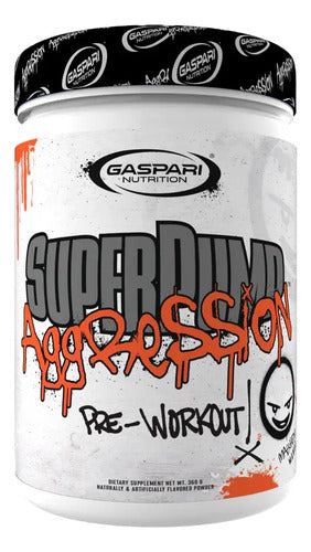 Gaspari Super Pump Agression 40 Servicios Sabor Mayhem Mango