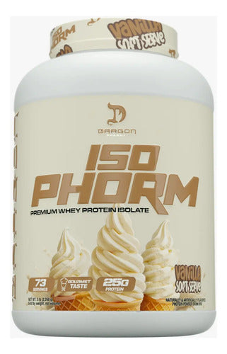 Proteina Dragon Pharma Iso Phorm 5 Lbs Sabor Vainilla Soft Serve