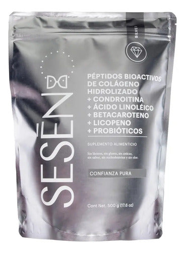 Sesen Silver Peptidos Bioactivos De Colágeno Hidrolizado Probiótico Sin Sabor