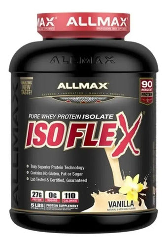 Proteina Allmax Isoflex Isolatada 5 Lbs Todos Los Sabores Sabor Vainilla