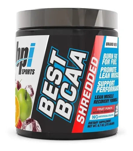 Aminoacidos Best Bcaa 30 Servicios Bpi 300g Sabor Fruit Punch Ponche De Frutas