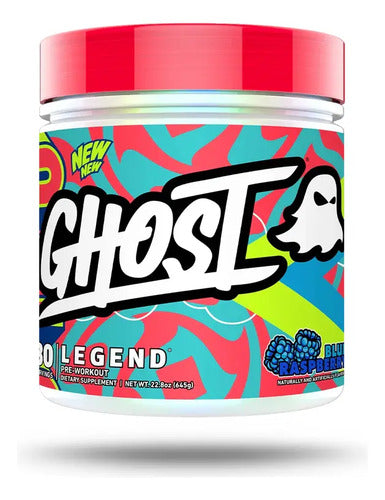 Pre Entreno Ghost Legend L-citrulina Frambuesa Azul 30 Serv 630g Polvo