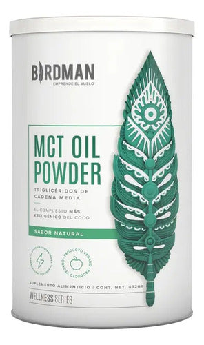 Birdman Mct Oil Powder 432gr | 36 Servicios | Natural