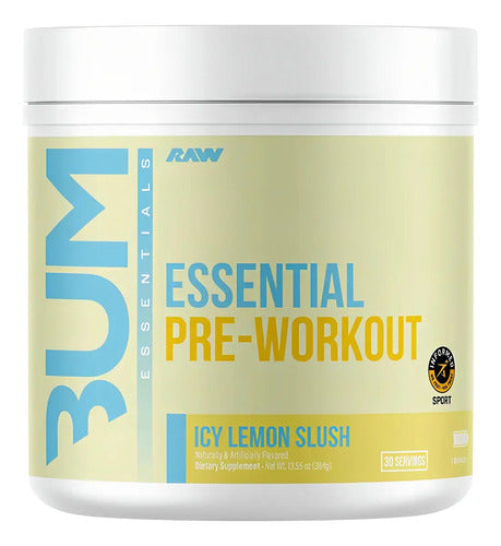 Pre Entreno Bum Essential Sabor Icy Lemon Slush 30 Servicios