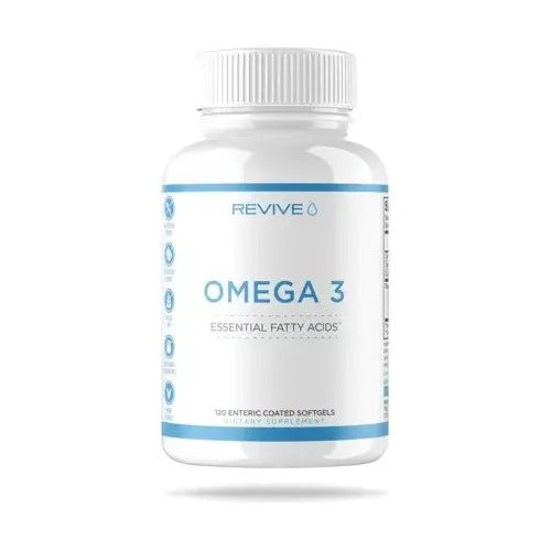 Revive Omega 3 Ácidos Grasos Escenciales 120 Softgels Sabor Sin Sabor