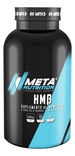 Suplemento Hmb Meta Nutrition 90 Capsulas 30 Srvicios Sin Sabor