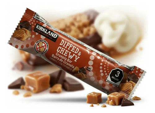 Barra De Proteína Individual Kirkland Dipped & Chewy De 31 G Cada Una